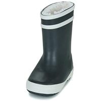 Gevoerde regenlaarzen voor baby's Baby Flac Fur 2 AIGLE® marineblauw - thumbnail
