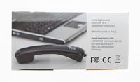Digitus DA-70772 Draadgebonden telefoonhoorn Zwart - thumbnail