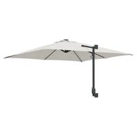 Tuinparasol Beige en zwart 248.5 x 247.5 x 160 cm - thumbnail