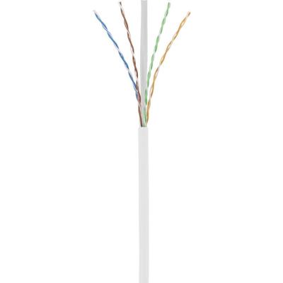 Renkforce RF-5043884 RJ45 Netwerkkabel, patchkabel CAT 6 U/UTP 2.00 m Wit Snagless, Halogeenvrij 1 stuk(s)