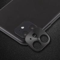 Voor iPhone 11 Achteruitrij camera lens beschermende lens film kartonnen stijl (zwart) - thumbnail