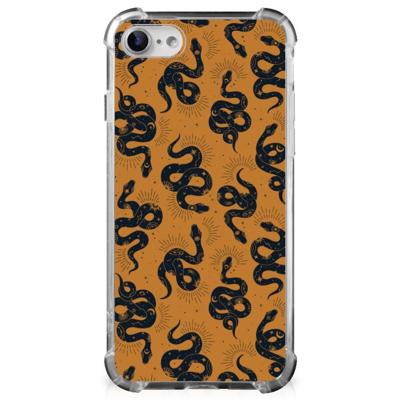 Case Anti-shock voor iPhone SE 2022/2020 | iPhone 8/7 Snakes Case Anti-shock voor iPhone SE 2022/2020 | iPhone 8/7 Snakes