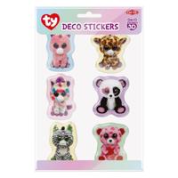 TY 3D Deco Stickers 6 Stuks - thumbnail