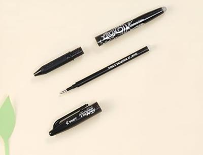 Navulset Pilot Frixion 0,7 Pen 3 Onderdelen Zwart (12 Stuks)