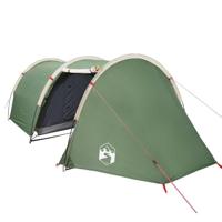 Tunneltent 4-persoons waterdicht groen - thumbnail