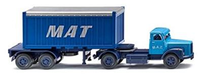 Wiking 052604 H0 Vrachtwagen Scania Containerkabel 20 M.A.T.