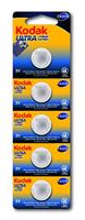 KODAK Blister Cinco pilas boton/Lithium Ultra 2032 perforado / 5 stuks - thumbnail