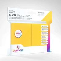 Gamegenic - Sleeves Matte Prime Yellow (100 Sleeves) - thumbnail
