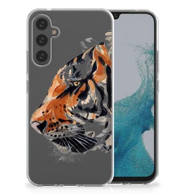 Smartphone hoesje Samsung Galaxy A34 Watercolor Tiger