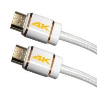 Maxtrack C 216-3 L HDMI-kabel HDMI Aansluitkabel HDMI-A-stekker, HDMI-A-stekker 3.00 m Wit 4K UHD - thumbnail