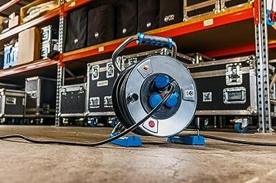 AS Schwabe 22723 Kabelhaspel 33.00 m Zwart Randaarde stekker