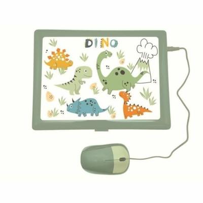 Lexibook - Tweetalige educatieve computer voor dinosaurussen - 124 activiteiten (EN/FR)