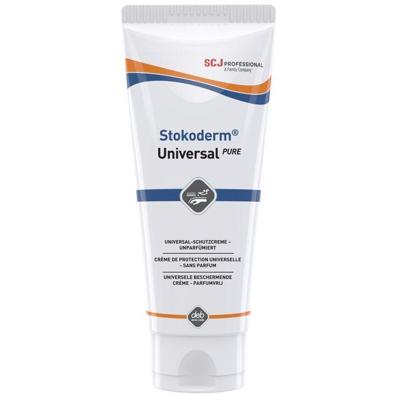 Handcrème SCJ Stokoderm Universal Pure parfumvrij 100ml | 12 stuks