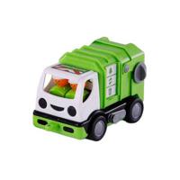 Cavallino mijn eerste vuilniswagen groen, 19cm - thumbnail