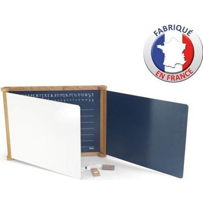 Dubbelzijdig krijtbord Jeujura Wooden Triptych