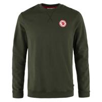 Fjallraven 1960 Logo Badge Trui Heren Deep Forest XL - thumbnail