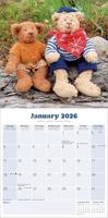 Teddyberen Kalender 2026 - thumbnail