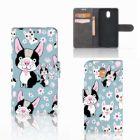 Nokia 3 Telefoonhoesje met Pasjes Hondjes - thumbnail