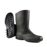 Dunlop Dee calf Blauw & Zwart Kuitlaars PVC Zwart 1819 - Maat 38 - 00.036.005.38 - thumbnail