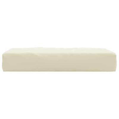 Palletkussen 60x60x8 cm oxford stof crmekleurig - thumbnail