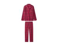 esmara Men Flanellen heren pyjama (Rood, L) - thumbnail