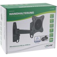 InLine 23106D tv-bevestiging 68,6 cm (27 ) Zwart - thumbnail