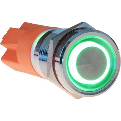 Joy-it Button12E-01 Button12E-01 Vandalismebestendige druktoets Continu Groen (Ø x l) 12 mm x 26.5 mm IK10, IP67 1 stuk(s) Joy-it Button12E-01 Button12E-01 Vandalismebestendige druktoets Continu Groen (Ø x l) 12 mm x 26.5 mm IK10, IP67 1 stuk(s)