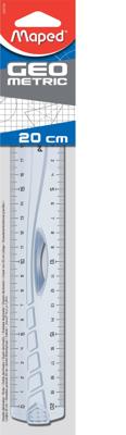 Maped decimeterlat Geometric dubbele decimeter, 20 cm