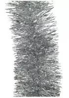 Kaemingk Guirlande lametta glans Kerstrood 10x270cm - thumbnail