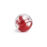 Beeztees twirly snackbal - kattenspeelgoed - rood - 5,5 cm - thumbnail