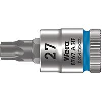 Wera 8767 A HF TORX® Zyklop Bit/dop-combinatie met 1/4" Aandrijving met Vasthoudfunctie, TX 27 x 28 mm - 1 stuk(s) - 05003367001 - thumbnail