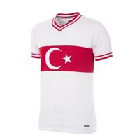 COPA Turkey 1979 Retro Voetbalshirt Wit Rood - thumbnail