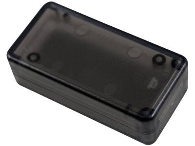 Hammond Electronics 1551BTSK Universele behuizing 15 x 25 x 50 ABS Zwart (transparant) 1 stuk(s)