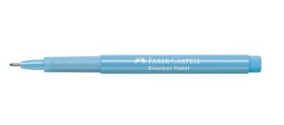 Faber Castell Fineliner Broadpen Pastel - 0.8mm Licht Blauw