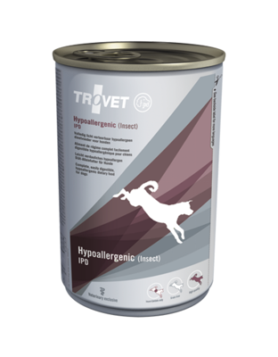 Trovet Hypoallergenic IPD met insecten natvoer hond 6 x 400 g Trovet Hypoallergenic IPD met insecten natvoer hond 6 x 400 g