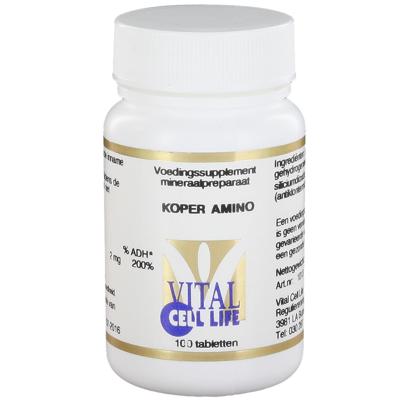 Vital Cell Life Koper Amino Tabletten