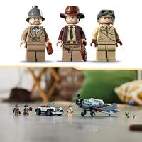 Lego Indiana Jones 77012 Gevechtsvliegtuig Achtervolging - thumbnail