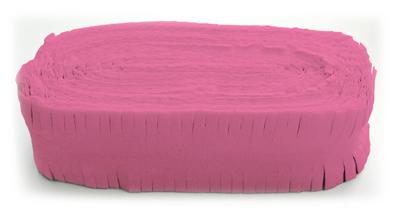 Roze Crepe Papier Slinger - 24 meter