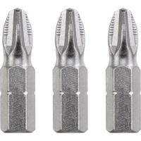 Schroefbit pozidrive Nr. 3 25 mm 1/4 inch 3 stuks kaart Eurofix - Eurofix - thumbnail