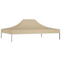 VidaXL Partytentdak 270 g/m² 4,5x3 m beige - thumbnail