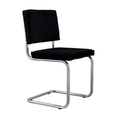 Zuiver Ridge Rib eetkamerstoel Black Zuiver Ridge Rib eetkamerstoel Black