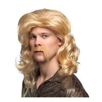 Boland Pruik barry met snor - thumbnail