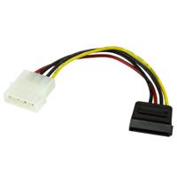 StarTech.com 15cm 4-pins LP4 naar SATA-kabel - LP4 / seriële ATA voedingsadapter - S-ATA 15-pins vrouwelijk/4-pins LP-4 stekker, recht - thumbnail