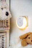 Eglo NachtlampjeTineo 9cm met schemersensor wit - 97934 - thumbnail