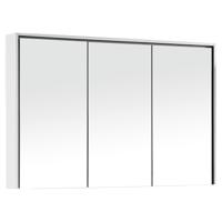 Differnz Providence spiegelkast 120 x 16 x 70 cm FSC wit - thumbnail