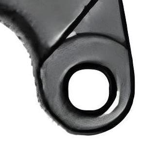 VPARTS Brake lever vicma left black, 70152