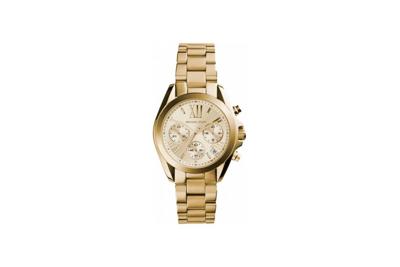Michael Kors Dames Bradshaw chronograaf goudkleurig horloge MK5798