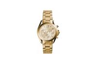 Michael Kors Dames Bradshaw chronograaf goudkleurig horloge MK5798 - thumbnail