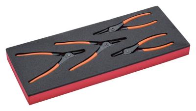 Bahco Foaminlay Fit&Go 1/3 met borgringtangen - 4-delig - FF1E4002