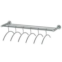 Intersteel Garderoberek rvs geborsteld - thumbnail